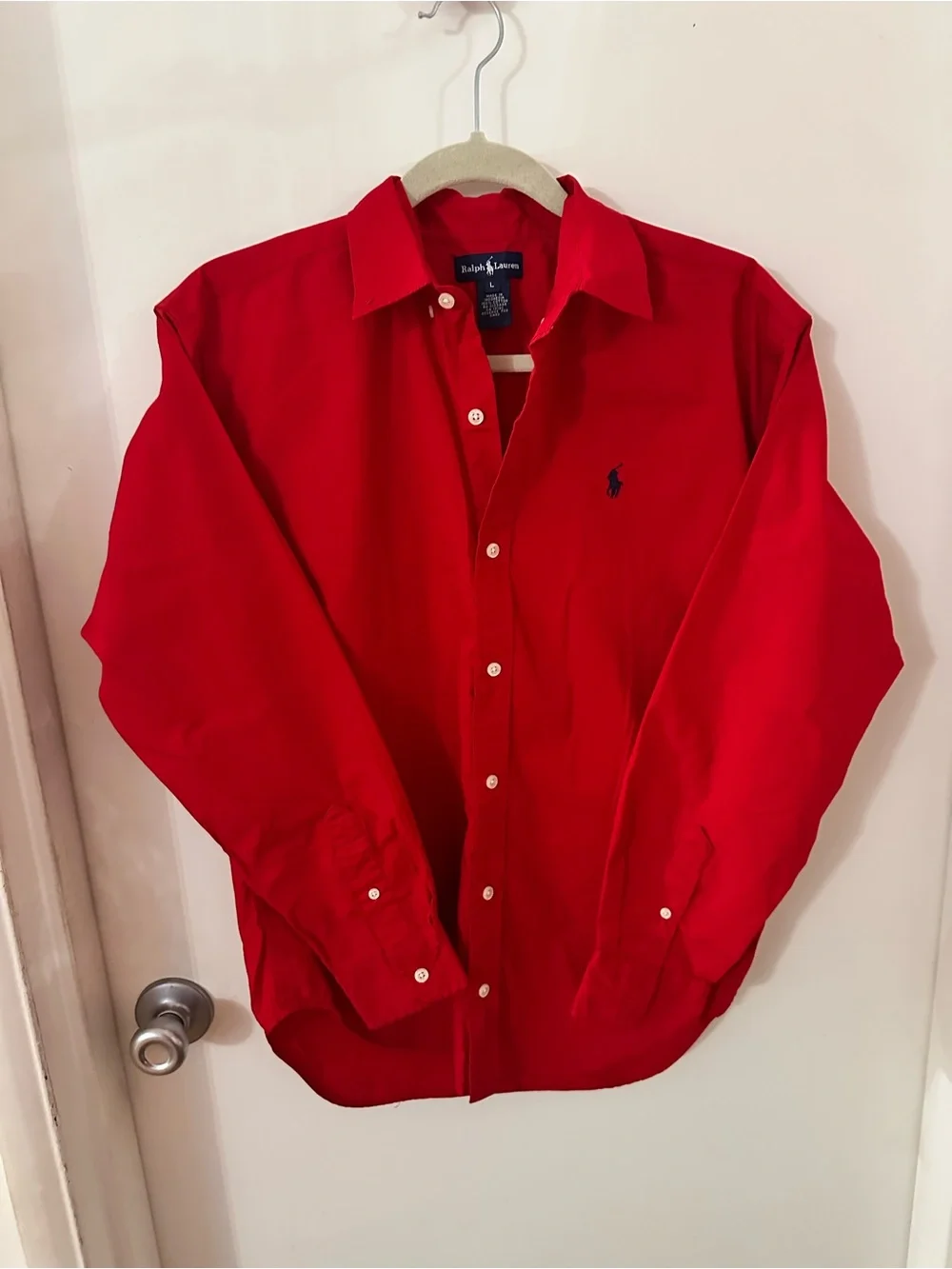 Ralph Lauren kids Button-Down Shirts in Navy and Red